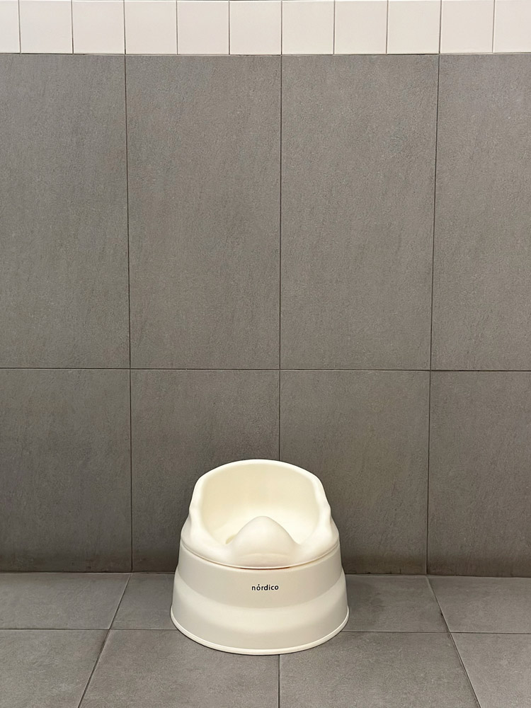  노르디코 아기변기 배변훈련 아기배변훈련 변기커버 크림