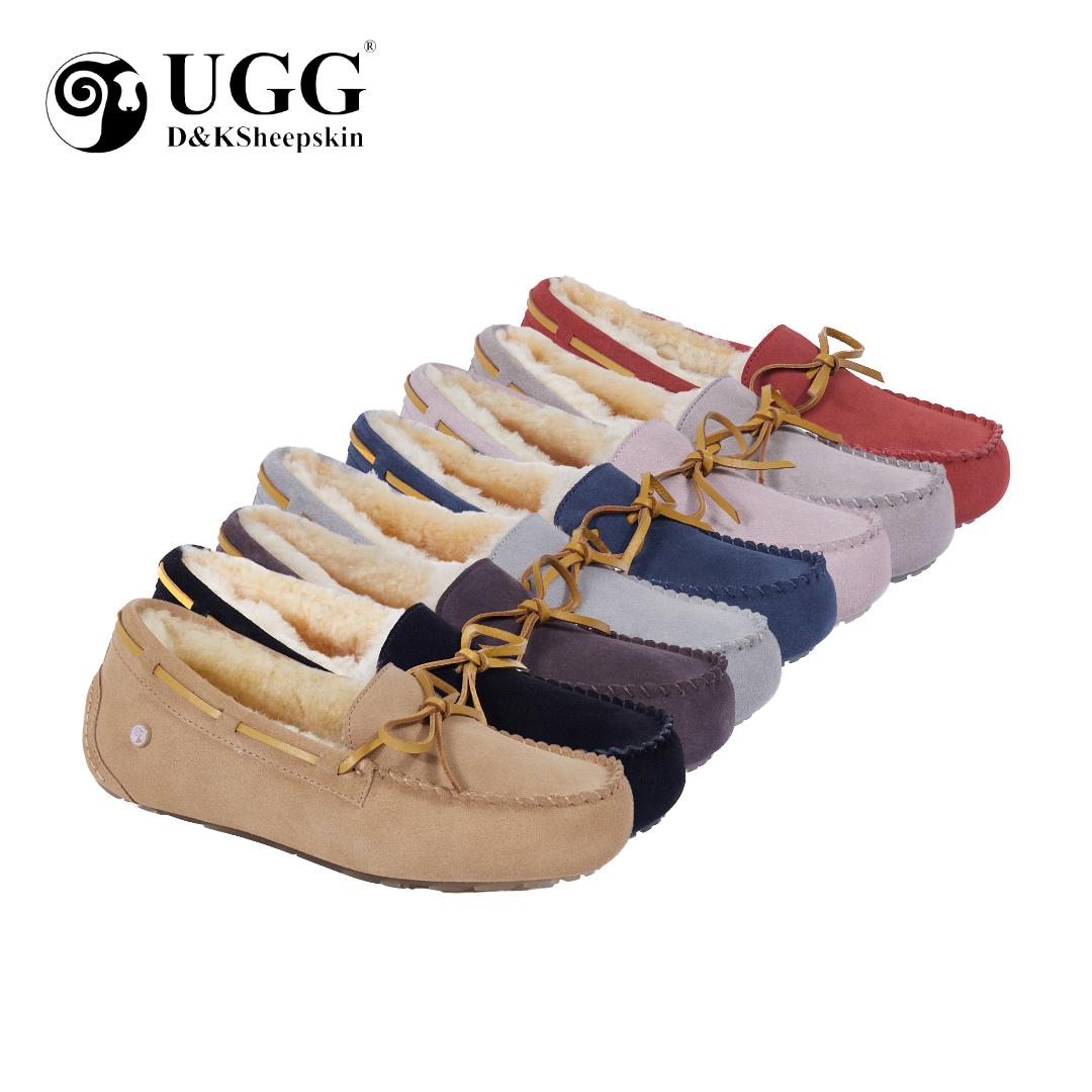 호주 DK어그 여성 방한 양털 디케이 플로레센스 어그 모카신 DK201F
