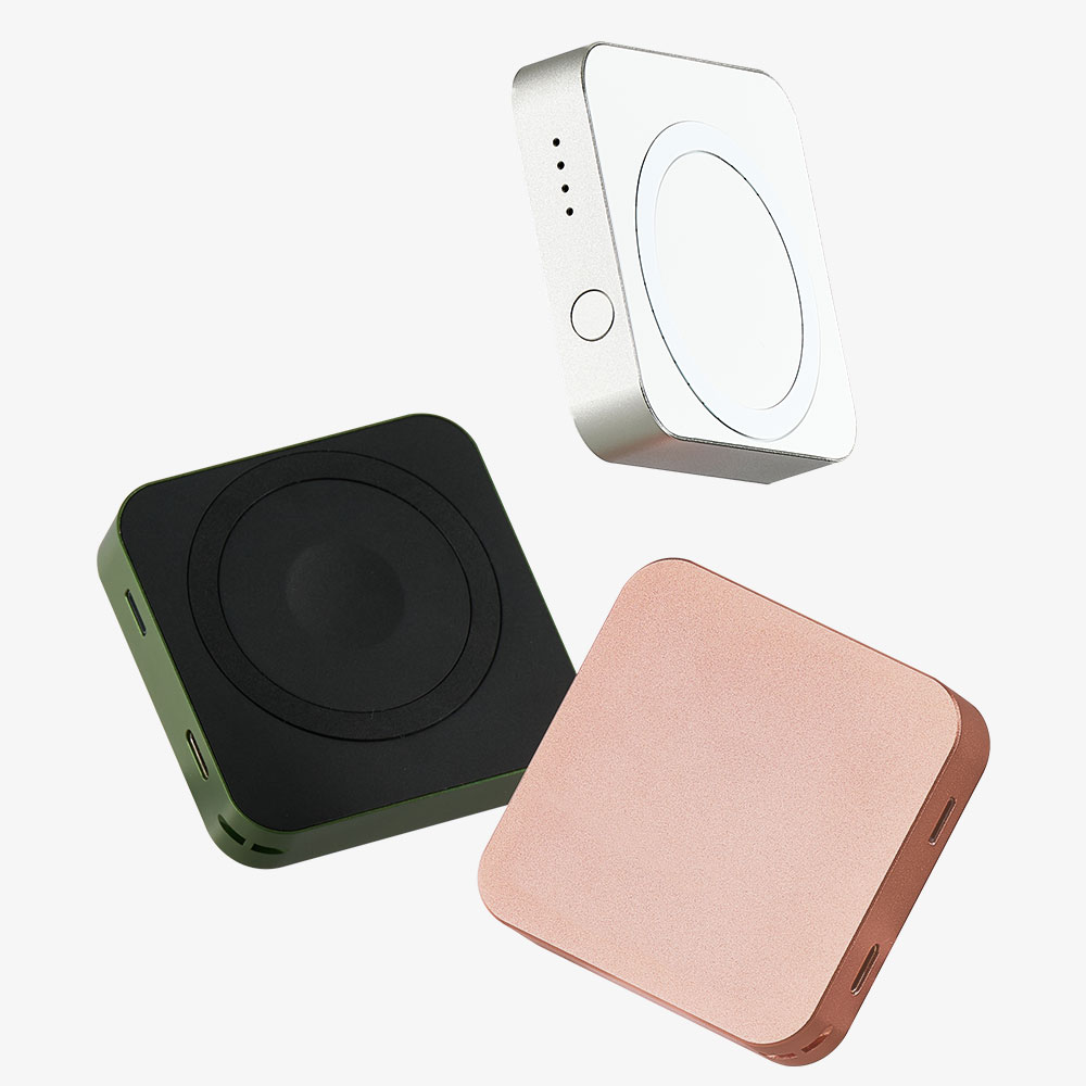 모노트 3in1 충전 메탈 맥세이프 보조배터리 5000mAh 애플워치 각인 MPB301