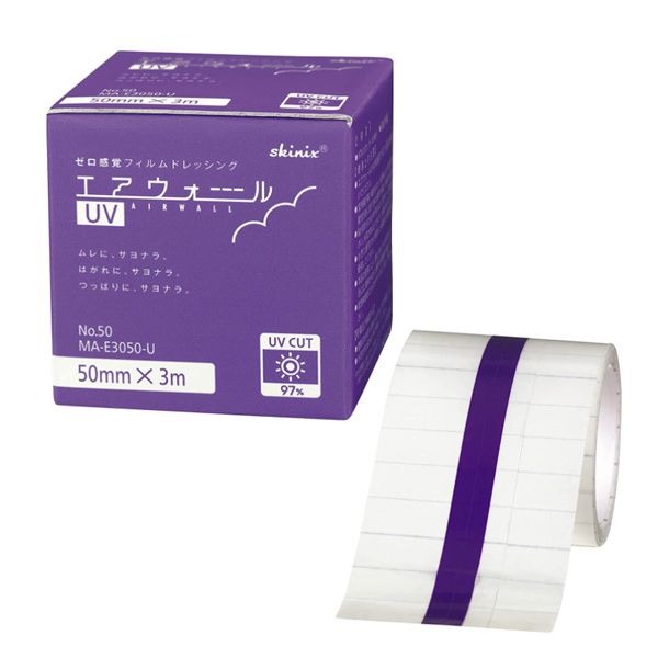 스키니쿠스 UV제로 에어웰 자외선 차단 필름 드레싱 스키닉스 50mm x 3M - 상품 이미지