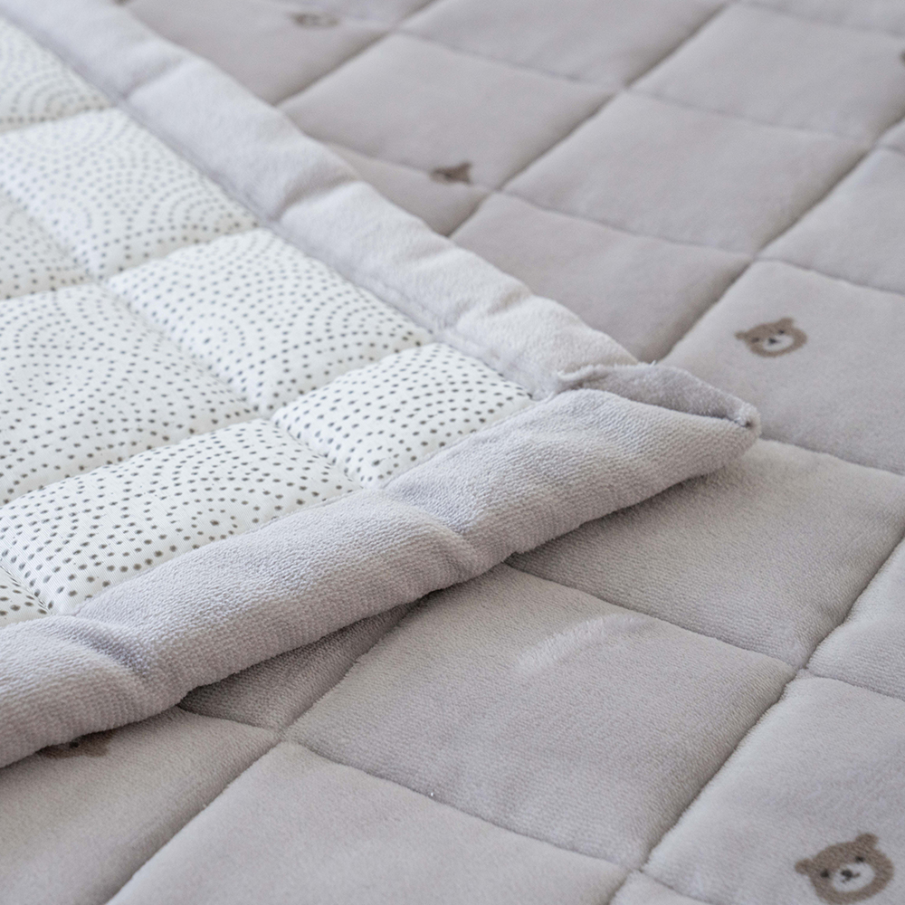 극세사패드 3mm 어린이 두툼한 겨울 SS Q 논슬립 침대패드