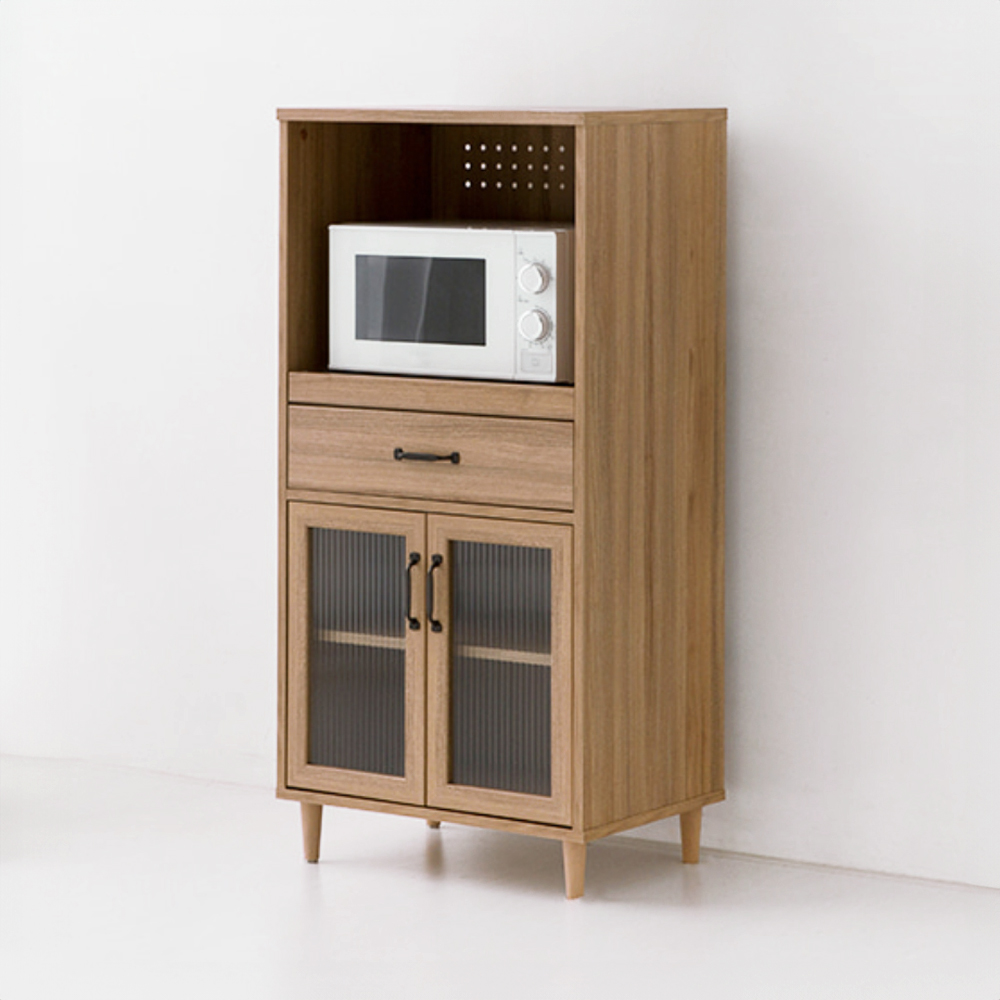 레탄토 렌지대 수납장 PWM12560L 60x45x125, 3단, 캄포어베니어 9638.1700