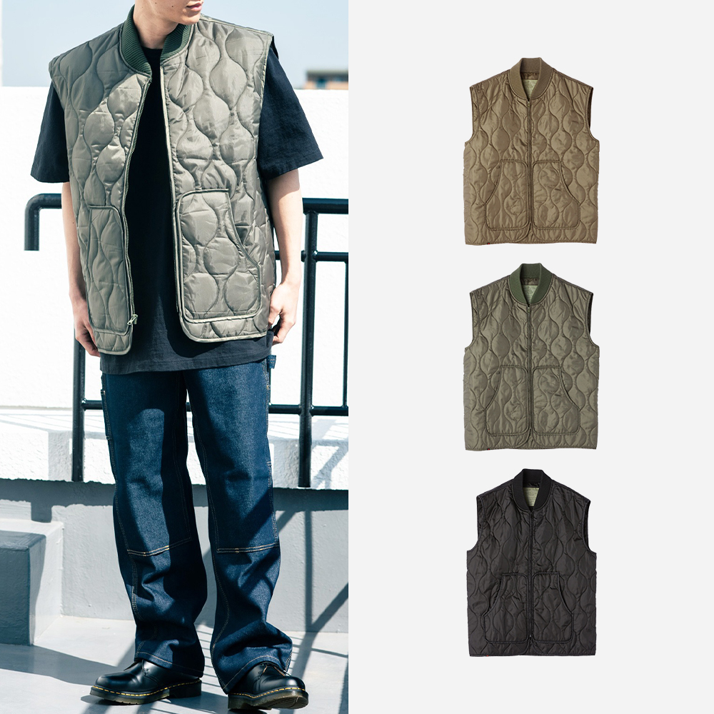 로스코 깔깔이 조끼 경량 퀼팅 패딩