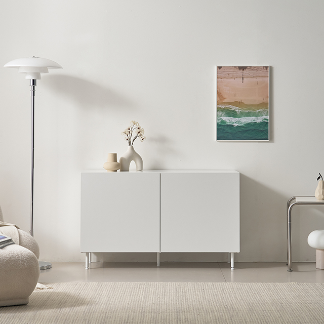 모노 월플렉스 멀티거실수납장 600(스틸다리형) 속깊은 거실 미니수납장 TV다이