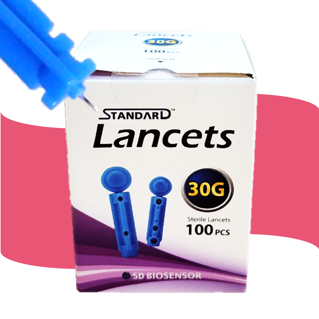 에스디바이오센서 란셋 100개 일회용 란셋침 당뇨 바늘 채혈기 사혈기 채혈침 사혈침 니들 - 상품 이미지