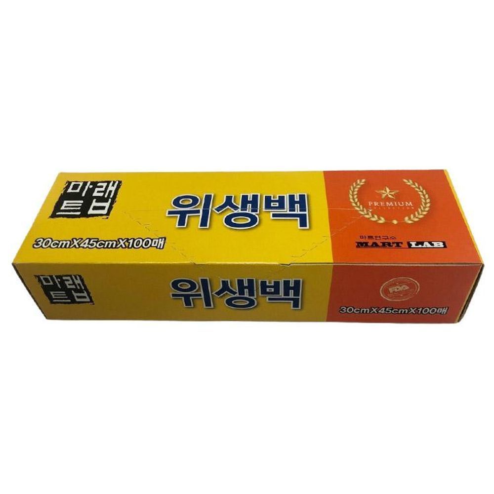 마트랩코리아 위생백 30x45x100매 : 러브제리
