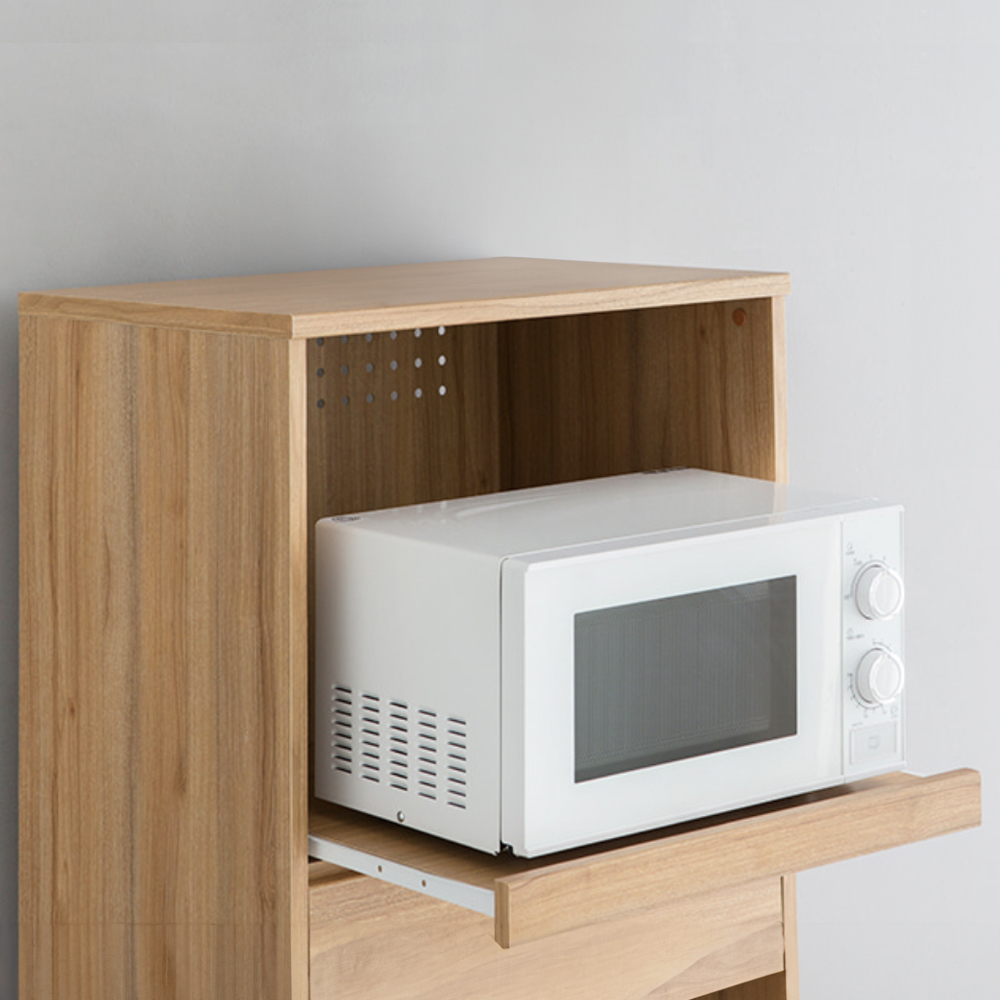 레탄토 렌지대 수납장 PWM12560L 60x45x125, 3단, 캄포어베니어 9638.1700