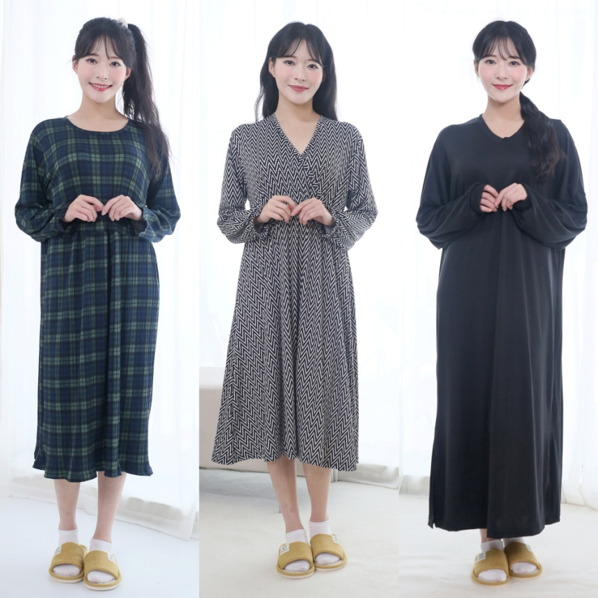 민소매 원피스잠옷 여름 냉감 빅사이즈 임산부 파자마 라운지웨어
