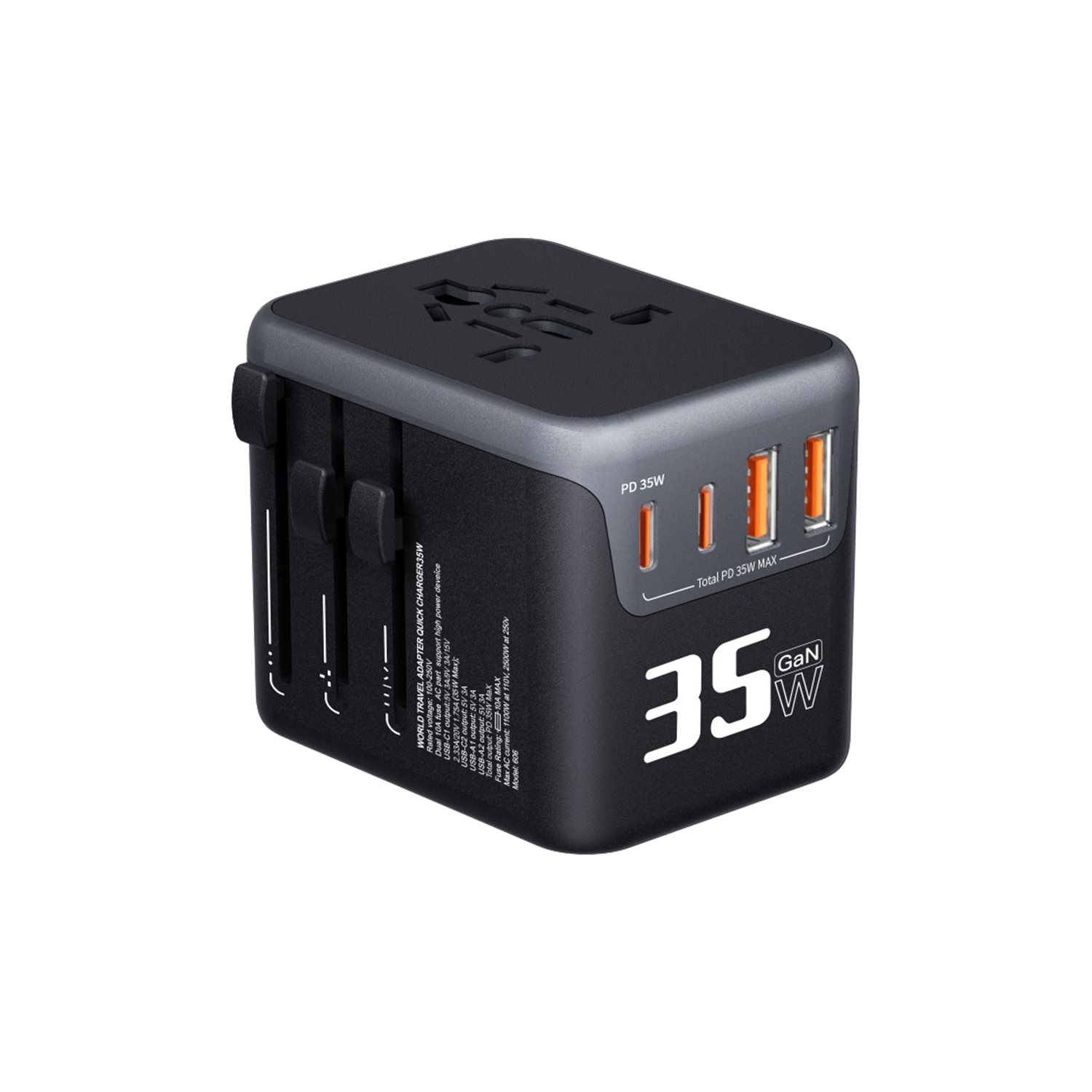 마하링크 여행용 멀티어댑터 PD 35W ML-TRA35 - 상품 이미지