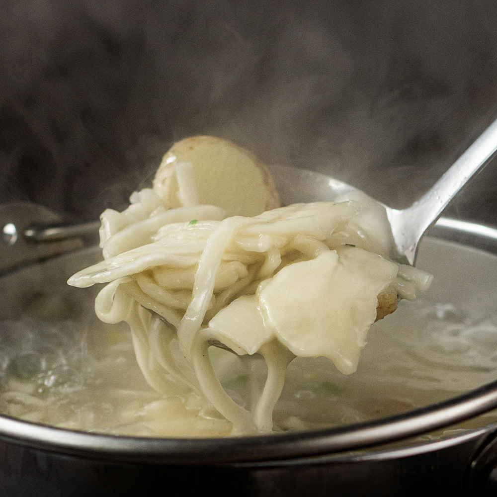 서문시장 손맛 칼제비 400g + 스프 2개 수타 생면 멸치육수 - 상세 이미지 3
