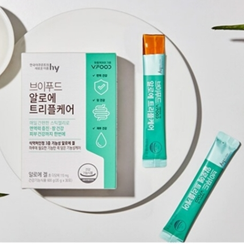 한국야쿠르트 알로에 겔 스틱 20g 30포 3박스 3개월 면역력 피부 장 건강 3중 케어 - 상세 이미지 4