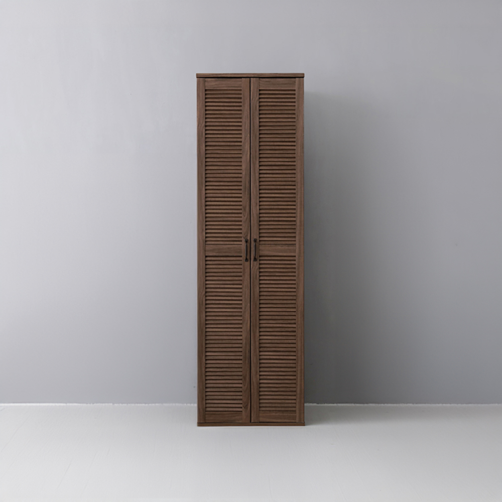 헤인 선반수납장 2문 60195 600mmx590mmx1950mm, 6단, 미들브라운 0863.1959 - 상세 이미지 3
