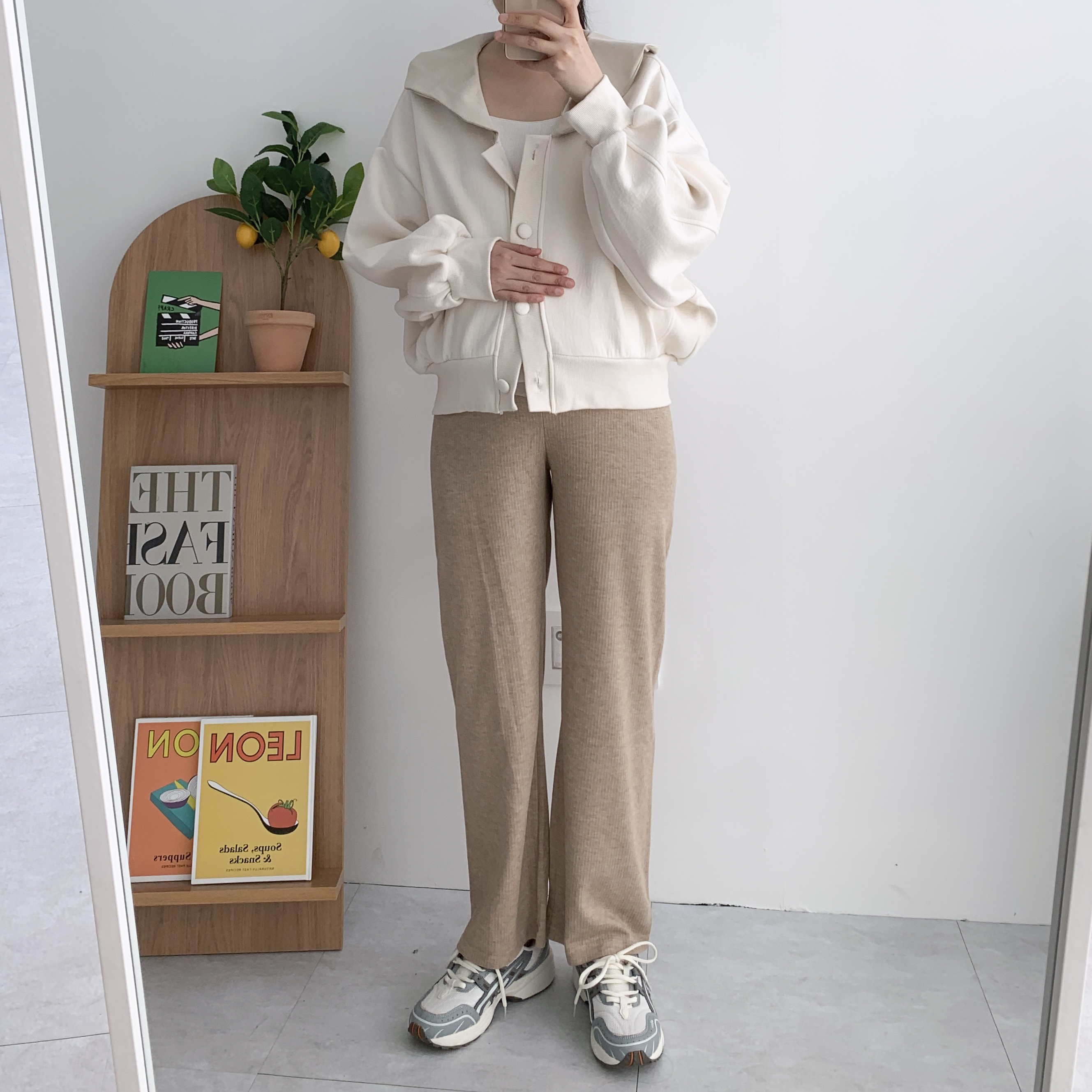 복대 임산부바지 임산부팬츠 임부밴딩팬츠 - 상세 이미지 2