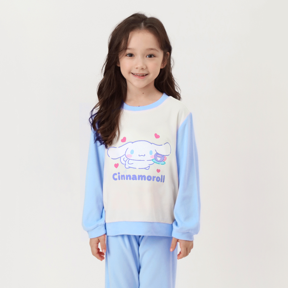 산리오 상하복 키즈 유아 상하세트 밍크 아동복 셋업 시나모롤 마이멜로디 가을옷 - 상세 이미지 2