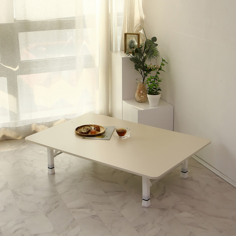 동서가구 켈리모 좌식 5단 높이조절 접이식 거실 소파 테이블 1200 DF922764