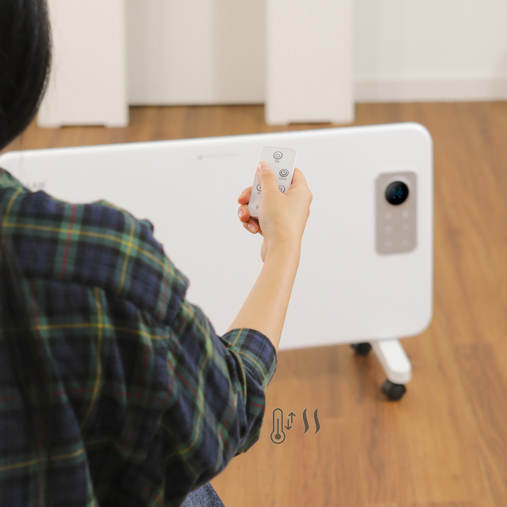 한경희 벽걸이 스탠드 컨벡션 전기히터 거실 방수 욕실 히터 타이머 160HH