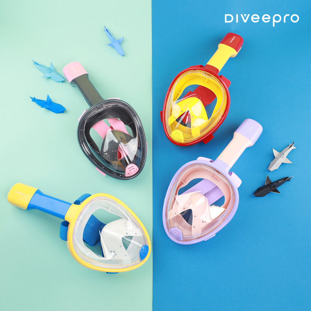 다이비프로 익스트림 아동용 어린이 스노쿨링 마스크 풀페이스 유아 키즈 나혼자산다 박나래