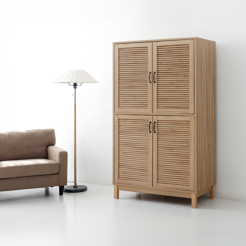 헤인 선반수납장 4문 CHM180100L 1000mmx520mmx1800mm, 2단, 캄포어베니어 7383.4614 이미지 6