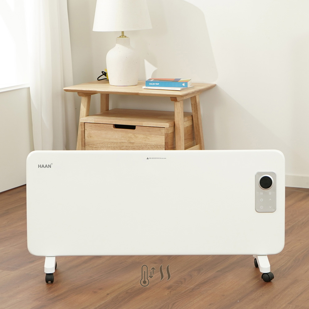 한경희 벽걸이 스탠드 컨벡션 전기히터 거실 방수 욕실 히터 타이머 160HH