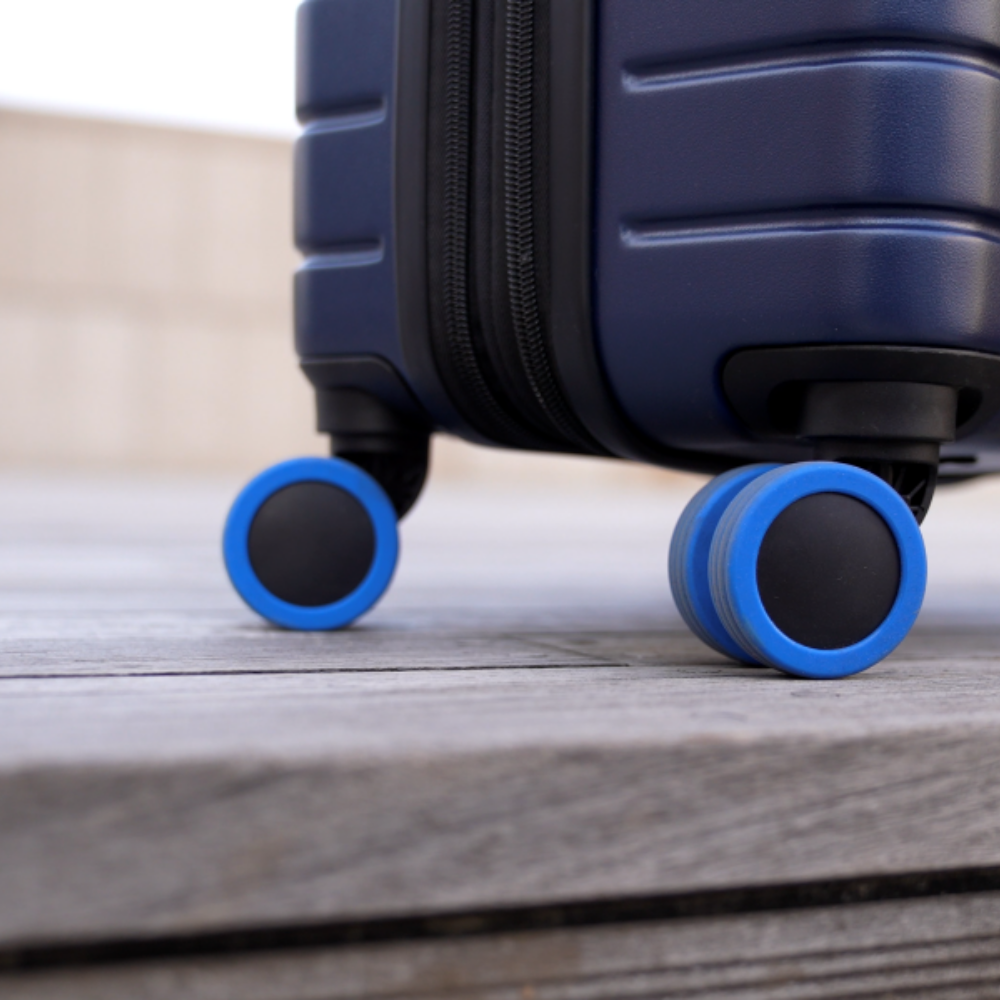 캐리어바퀴커버 보호대 덮개 케이스 실리콘 휠 캐리어슈즈 무소음 충격방지 - 상품 이미지
