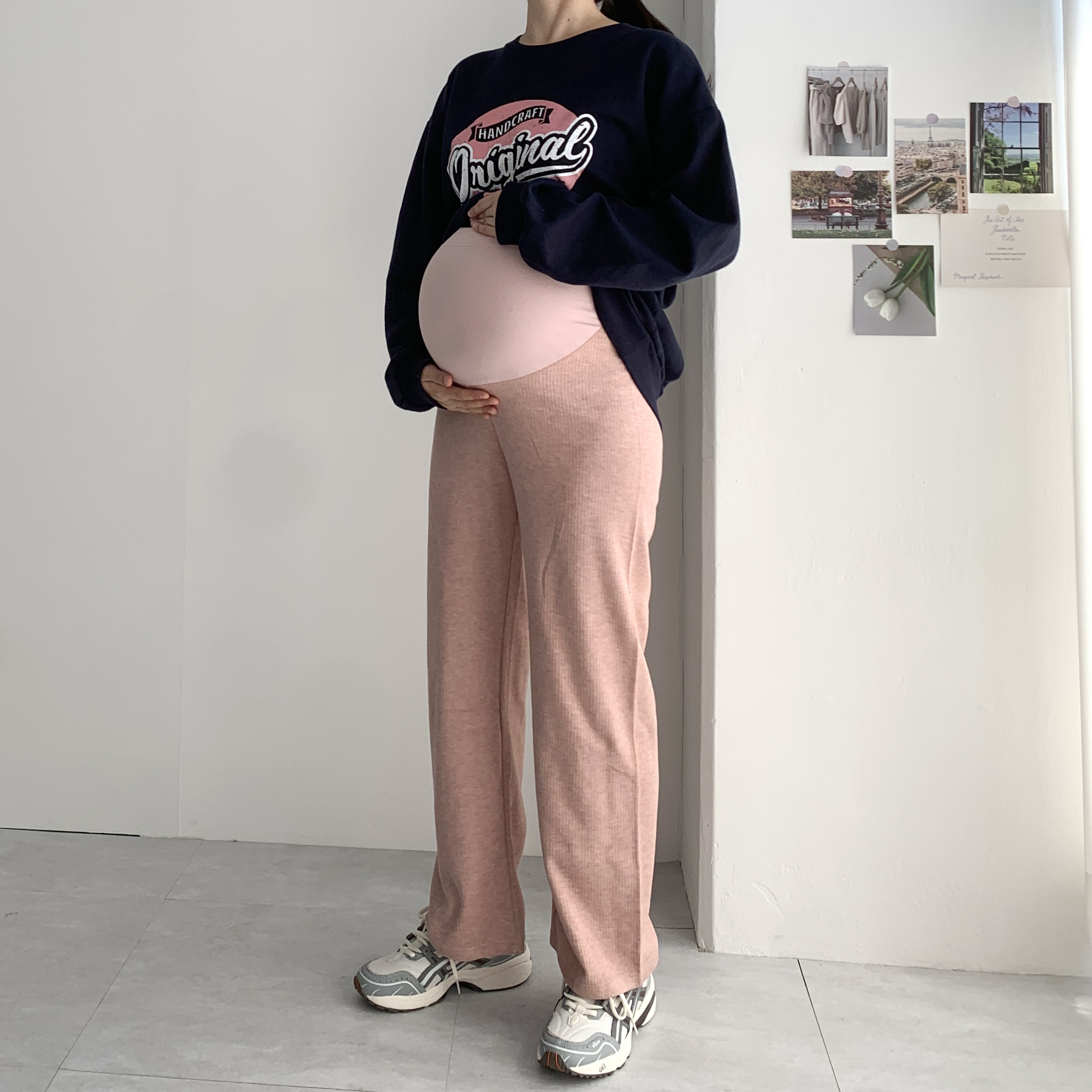 복대 임산부바지 임산부팬츠 임부밴딩팬츠 이미지 6