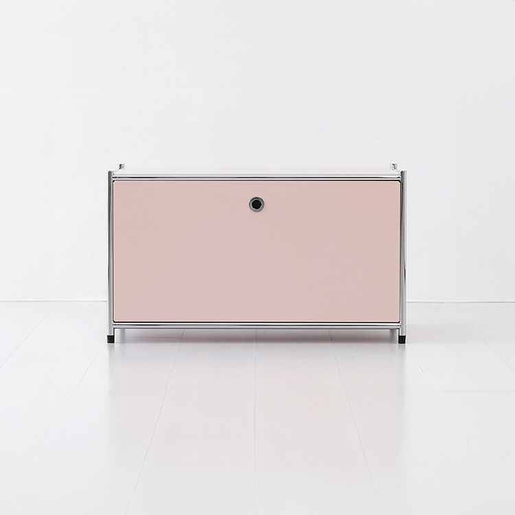심플리 수납장 BC012 770x400x445mm, 1단, 라이트핑크 7522.5921 - 메인 이미지