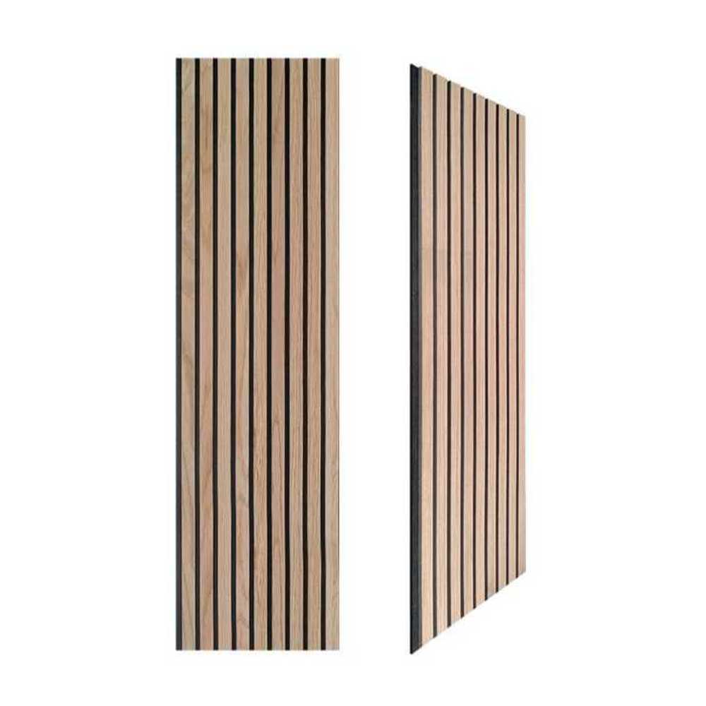 녹음실 흡음판 벽면 사운드 분산 판넬 차음재 연습실 우드 1200x320x19mm (2개) - 상품 이미지