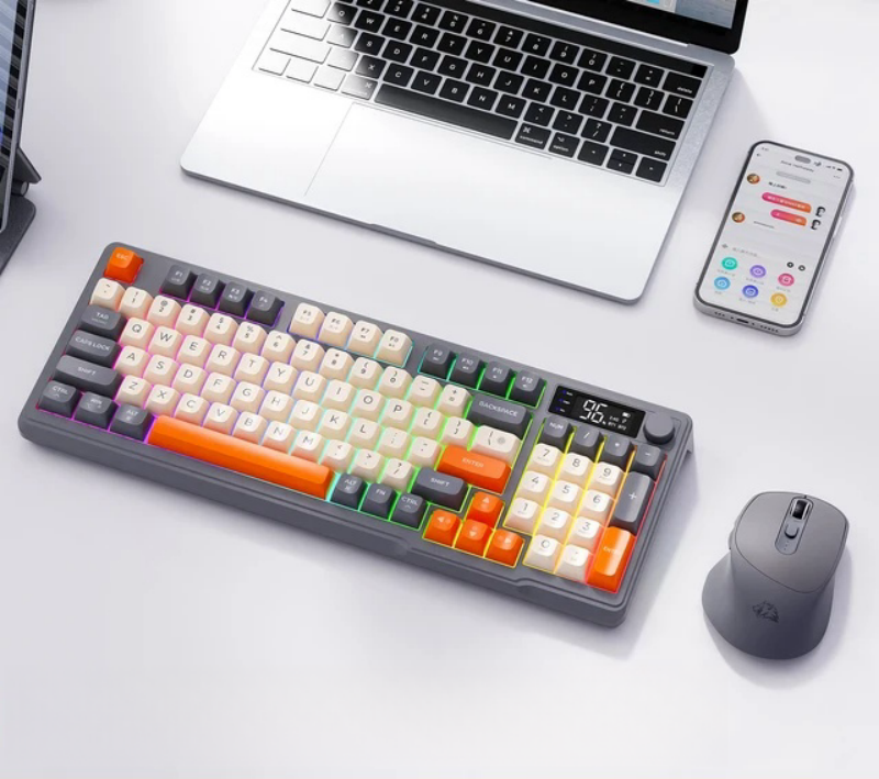 ZIYOULANG M96 무선 블루투스 저소음 키보드 - 상품 이미지