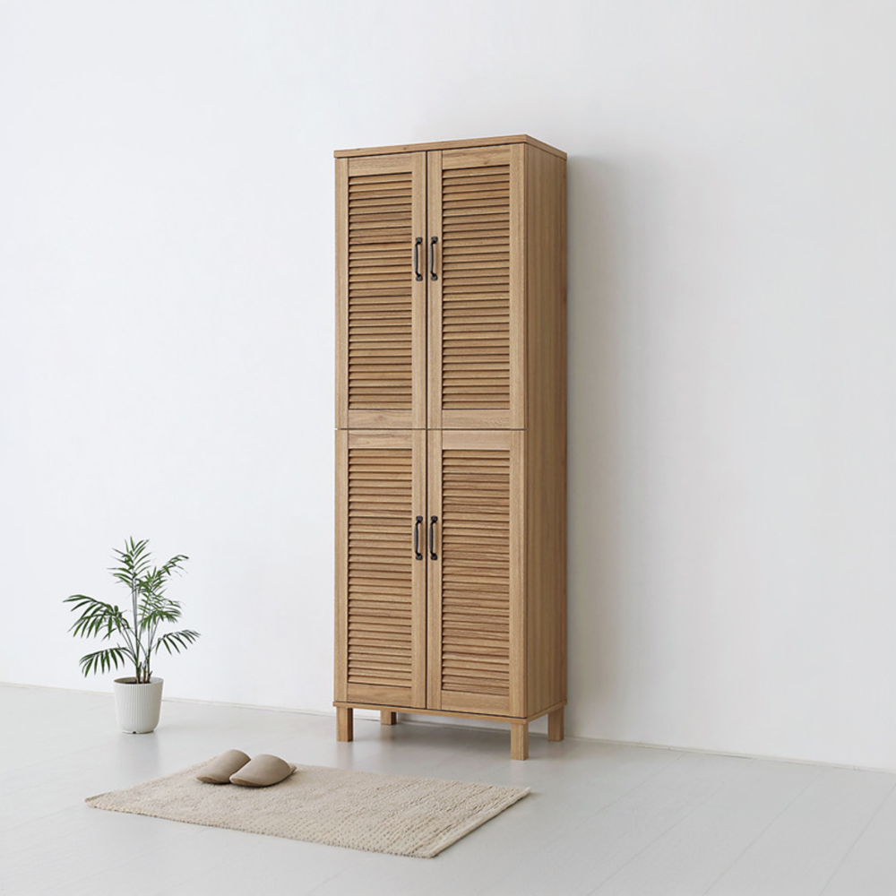 헤인 높은4문 수납장 SHBM17360 일반형 600mmx350mmx1730mm, 2단, 캄포어베니어 8275.6555