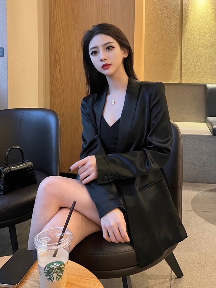 스캔들 60화 한채영 자켓 정장 문정인 가을 세련된 의상 옷 패션 - 상세 이미지 2