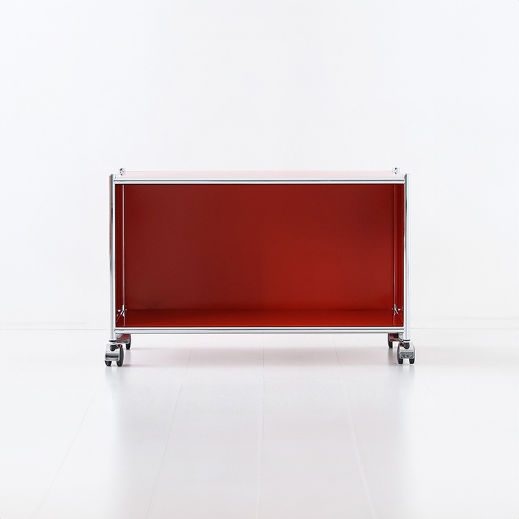 심플리 이동식 수납박스/사이드테이블 BC259 레드 9437.2450