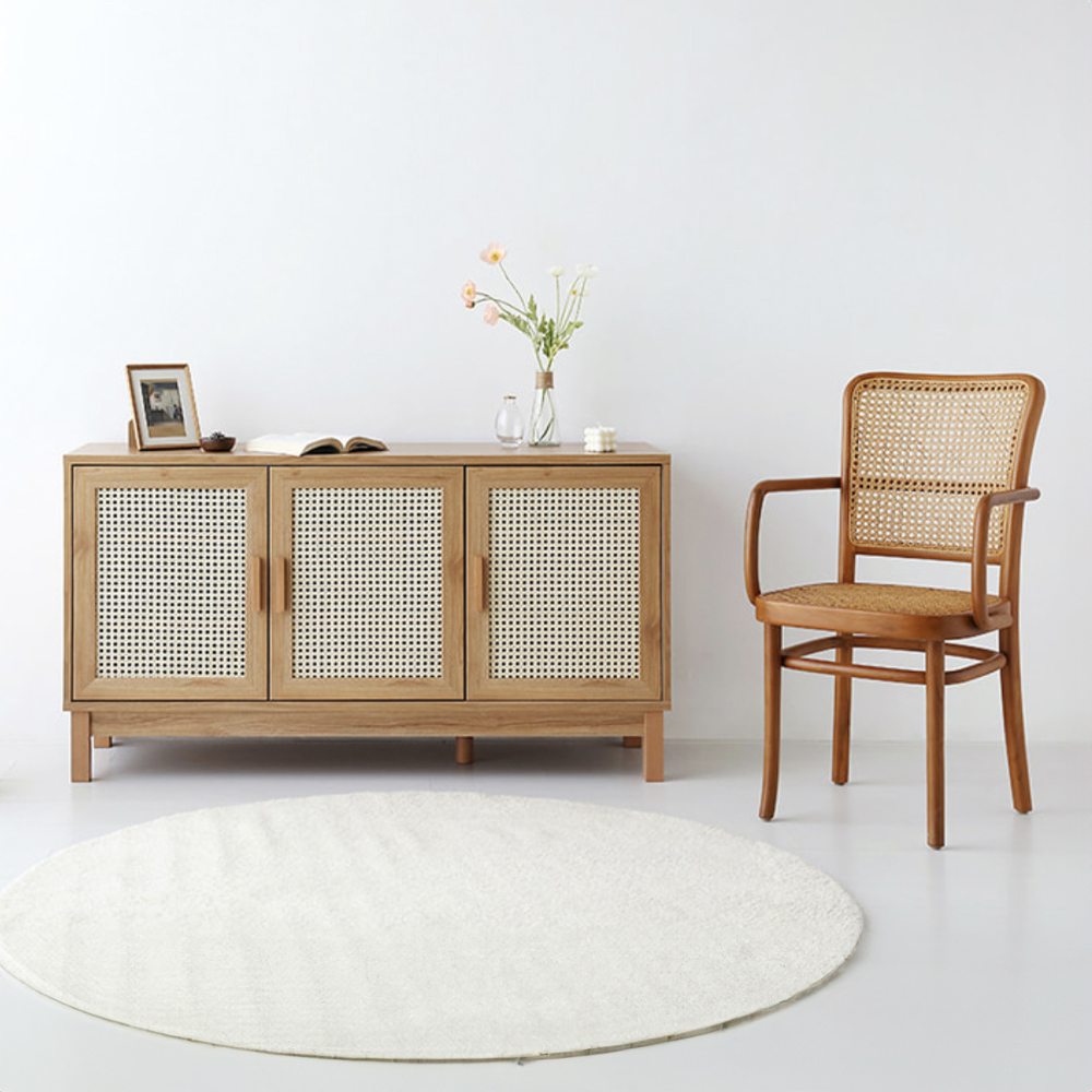 벤탄 3문 수납장 가로형 CHM73133 1330x415x730mm, 1단, 캄포어베니어 4879.4796 - 상세 이미지 5
