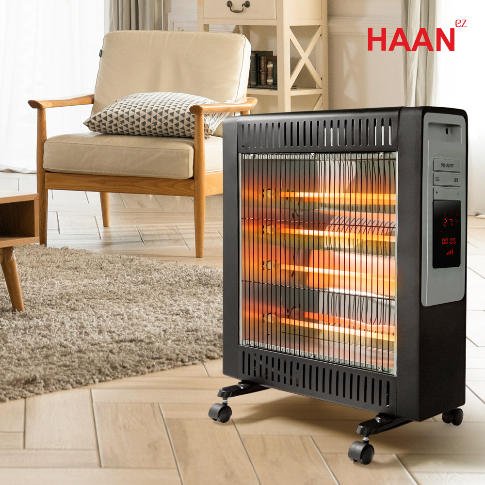 한경희 리모컨형 4단 석영관 전기난로 HAAN-Q1000 - 상세 이미지 3