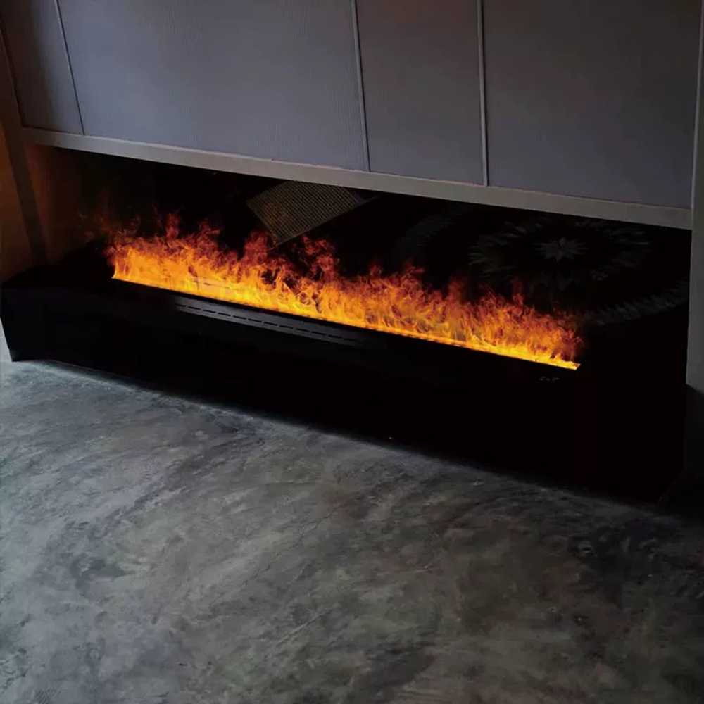 lED 불멍 가습기 벽난로 감성 모닥불 호텔 펜션 조명 700mm - 상세 이미지 4