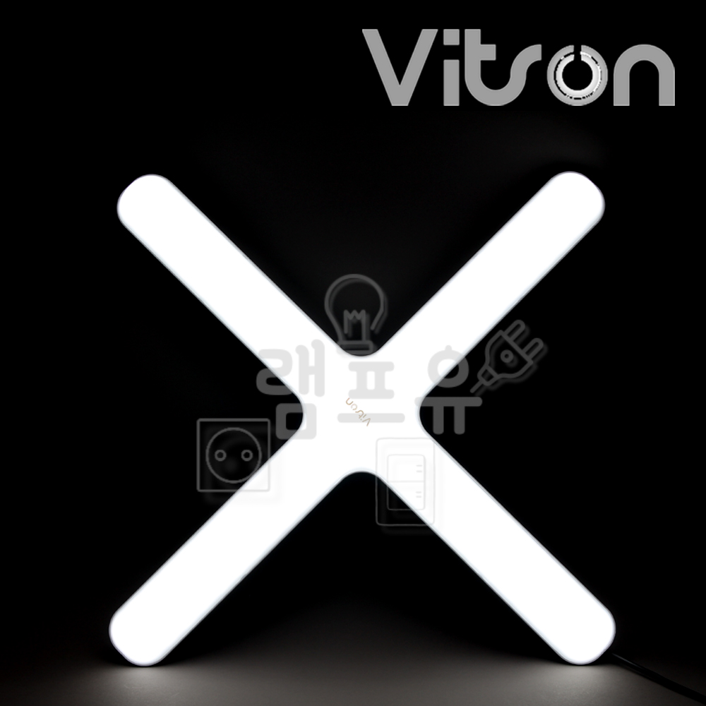 비츠온 LED PL 십자등 60W 600mm 주광색 - 상세 이미지 2