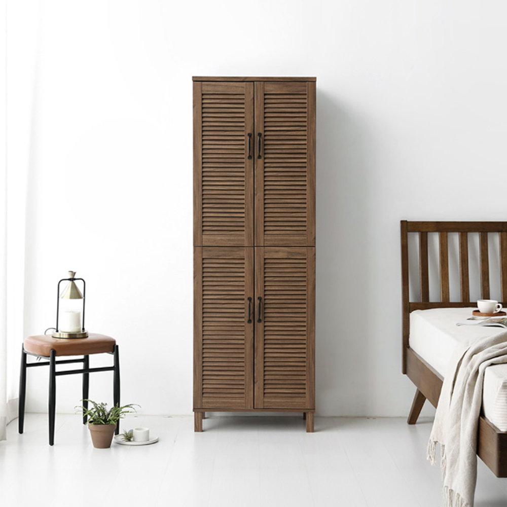 헤인 높은4문 수납장 SHBM17360 일반형 600mmx350mmx1730mm, 2단, 캄포어베니어 8275.6555