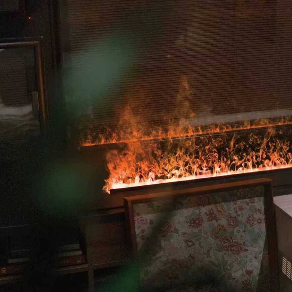 lED 불멍 가습기 벽난로 감성 모닥불 호텔 펜션 조명 700mm 이미지 6