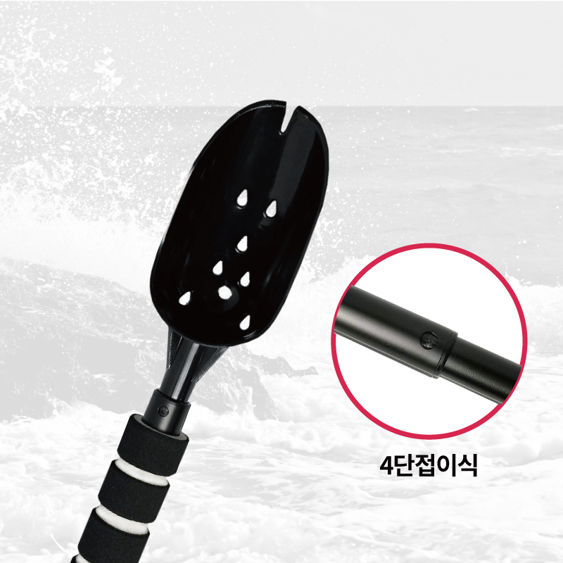 마리수 낚시 밑밥 주걱 쏠채 감성돔 민물 떡밥 주걱 80cm - 상세 이미지 3