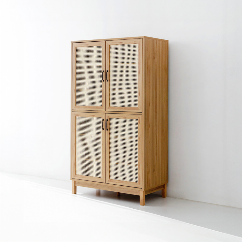 벤탄 선반수납장 4문 CHM180100R 1000x520x1800mm, 2단, 캄포어베니어 5942.9822 - 상세 이미지 2