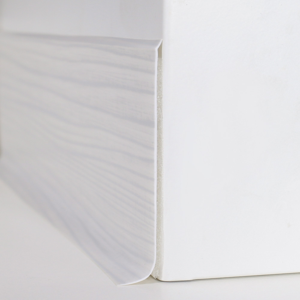 집코리아 붙이는 걸레받이 25m 몰딩 굽도리 스티커 접착식 바닥 장판 굽도리 마감재 몰드