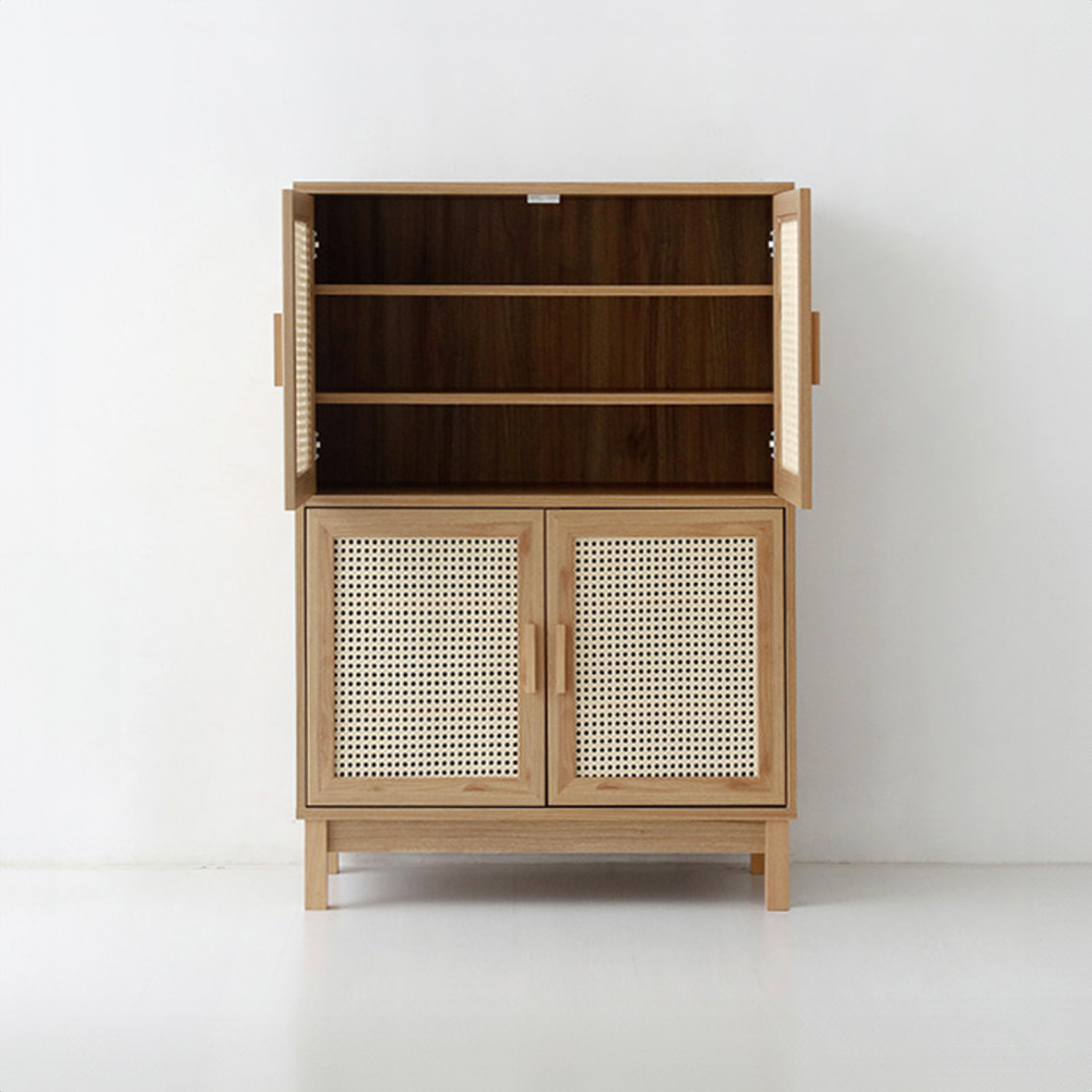 벤탄 4문 수납장 CHM12890 900x415x1280mm, 2단, 캄포어베니어 8483.8790 - 상세 이미지 3