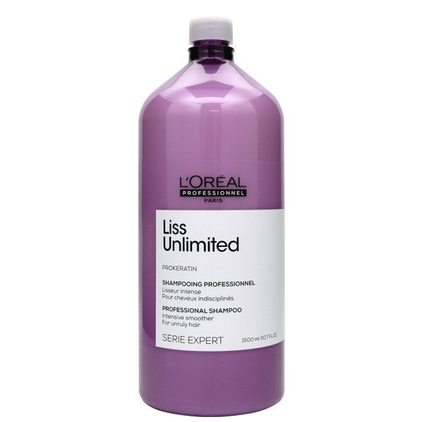 로레알 리스 언리미티드 샴푸 1500ml 세리엑스퍼트 라인 +(펌프증정) 열펌한 모발 곱슬머리전용 : 에이티씨코리아샵