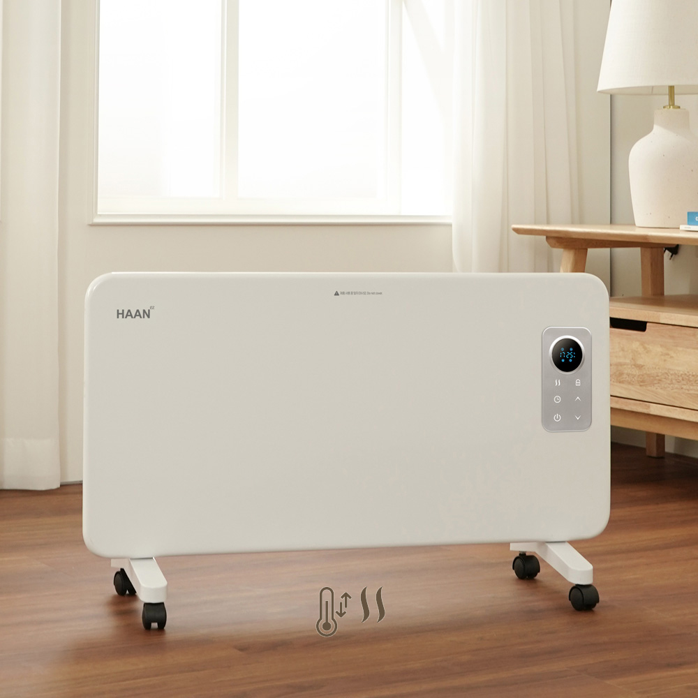 한경희 벽걸이 스탠드 컨벡션 전기히터 거실 방수 욕실 히터 타이머 160HH