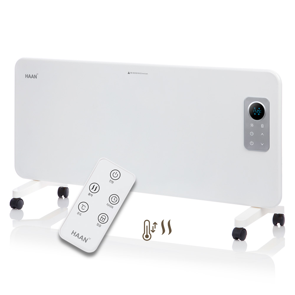 한경희 벽걸이 스탠드 컨벡션 전기히터 거실 방수 욕실 히터 타이머 160HH