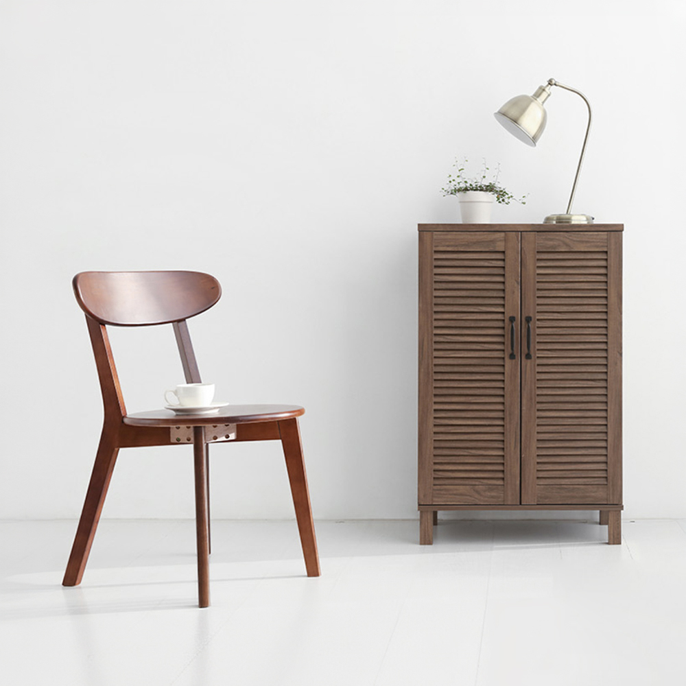 헤인 낮은2문 수납장 SHBM9460 일반형 600x350x940mm, 2단, 미들브라운 2097.5798 - 상세 이미지 4