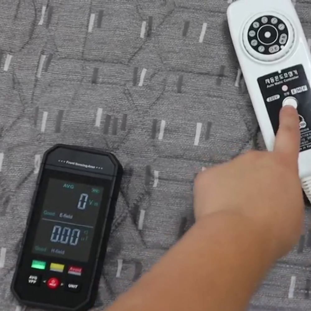 전자파없는 전기장판 침대용 빨아쓰는 미니 싱글 탄소 전기매트