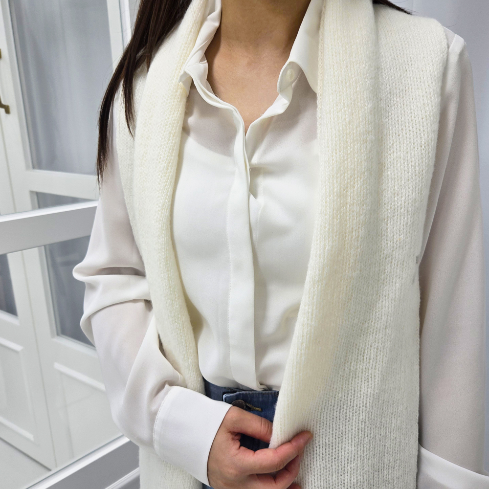 여자 목도리 머플러 니트 겨울 목도리 - 메인 이미지