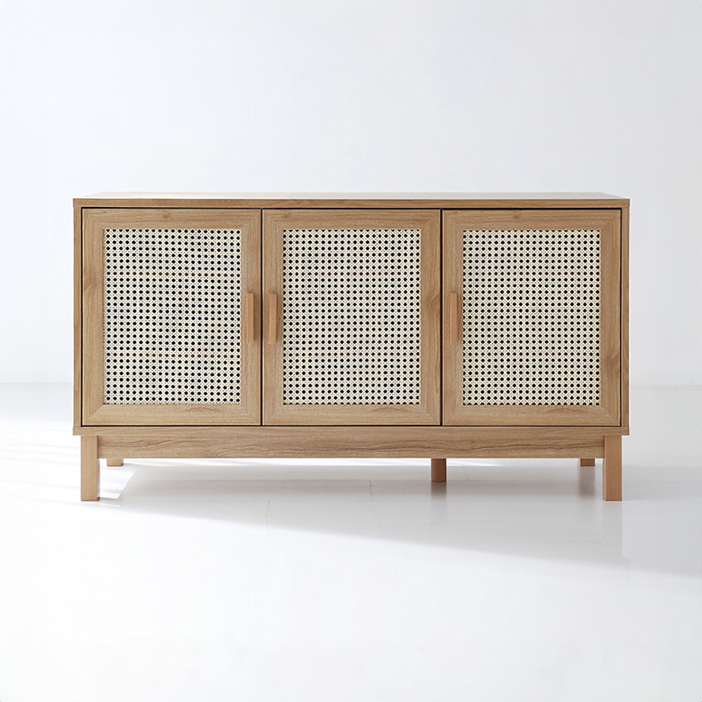 벤탄 3문 수납장 가로형 CHM73133 1330x415x730mm, 1단, 캄포어베니어 4879.4796 - 상세 이미지 3