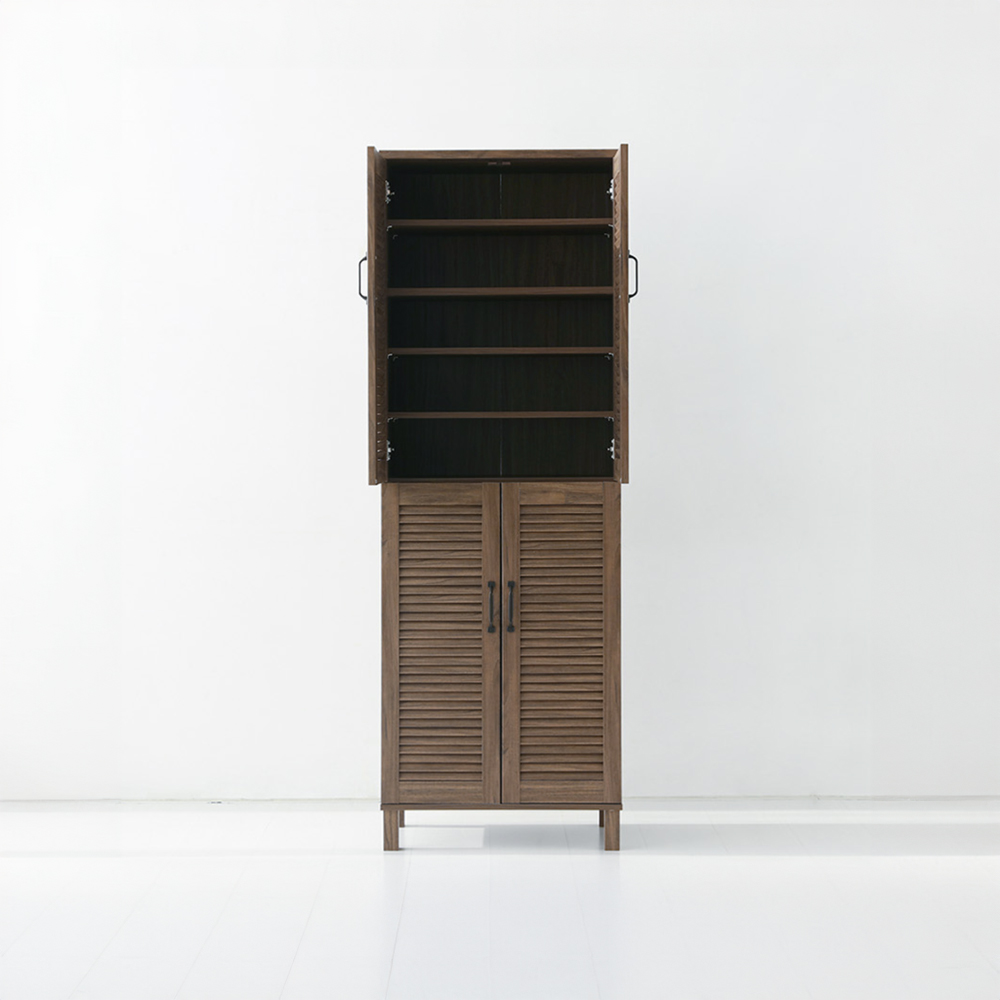 헤인 높은4문 수납장 SHBM17360 일반형 600mmx350mmx1730mm, 2단, 캄포어베니어 8275.6555