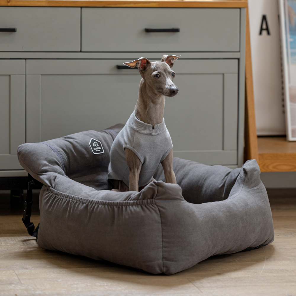 따수미펫 리베카 강아지 카시트 반려견 자동차 시트 S